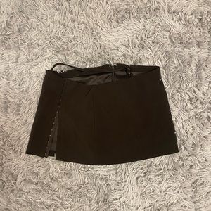 Iamgia Black Mini Micro Skirt
